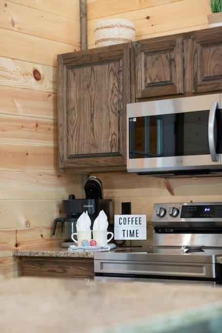 The Secluded Reset Button Cabin Broken Bow Extérieur photo
