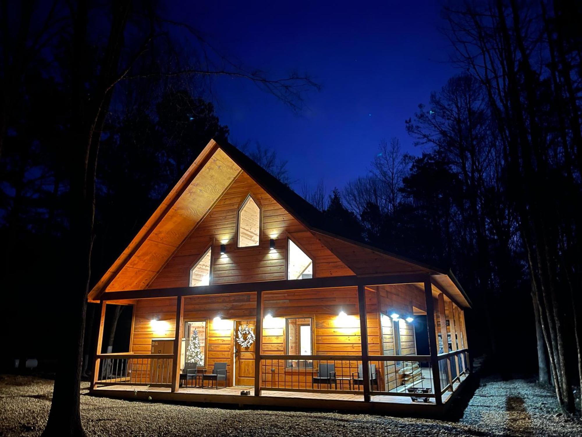 The Secluded Reset Button Cabin Broken Bow Extérieur photo